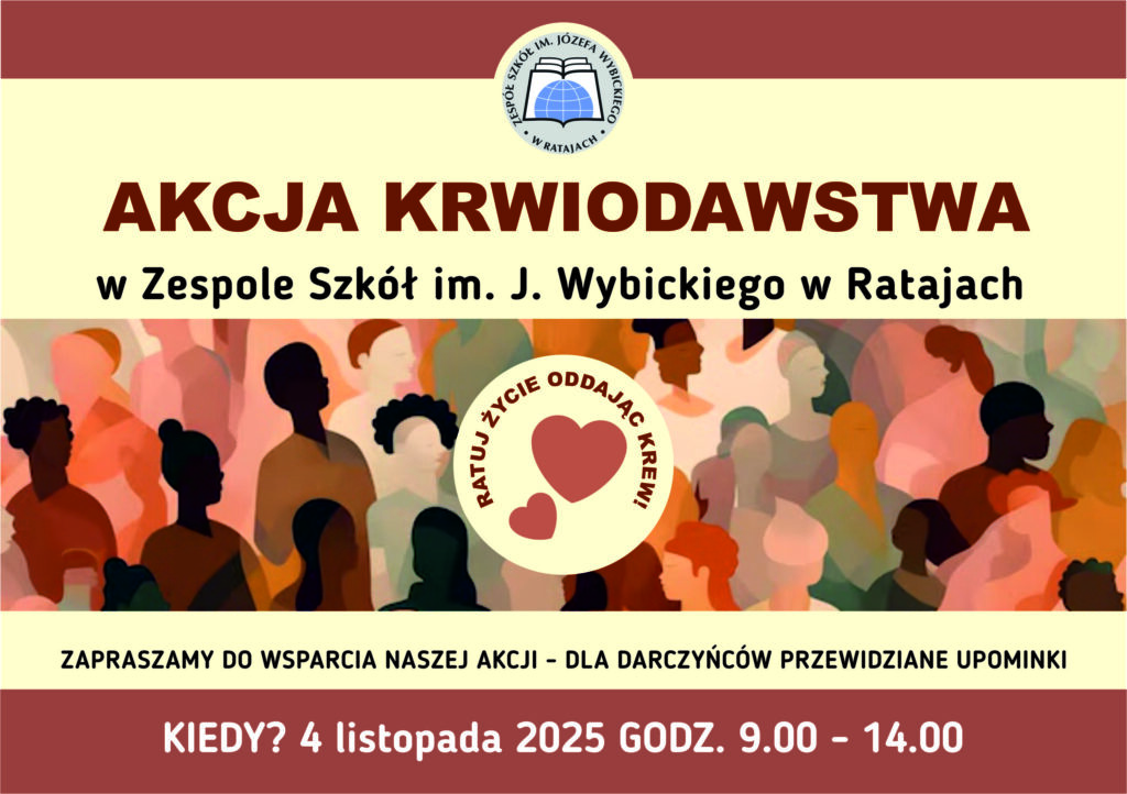 krwiodawstwo - 4 listopada 2025 godz 9.00-14.00